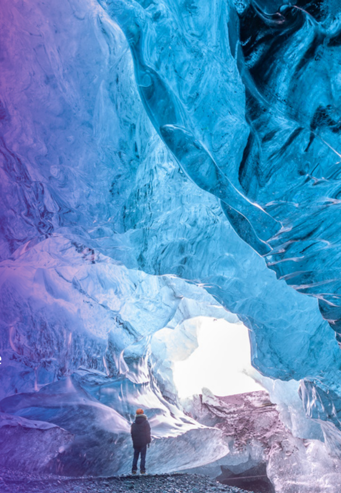 Ice Cave - Data Storage Visualization